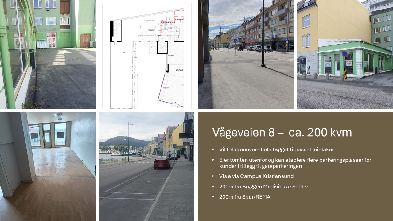 Vågeveien 8  Eier: H-K Invest AS